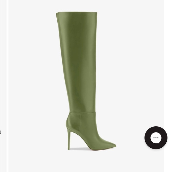 Larroude x Jennifer Fisher Martini Green Over the Knee Boots Stiletto Heel
NWT - Picture 6 of 8
